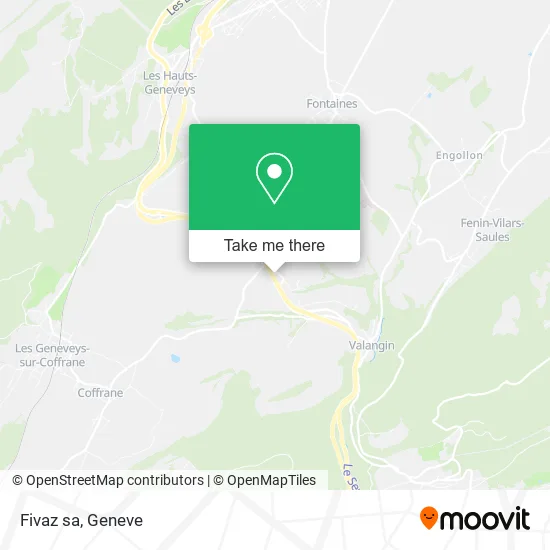 Fivaz sa map