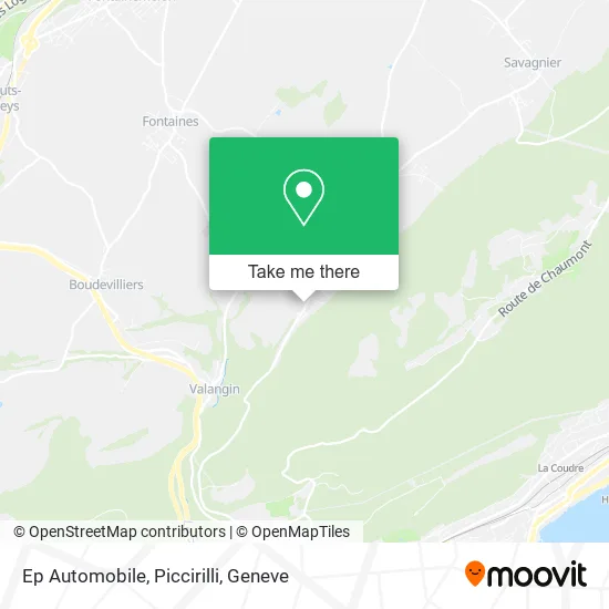Ep Automobile, Piccirilli map