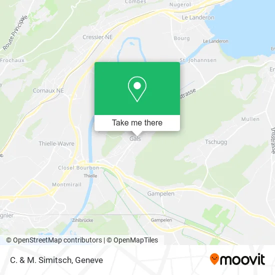 C. & M. Simitsch map