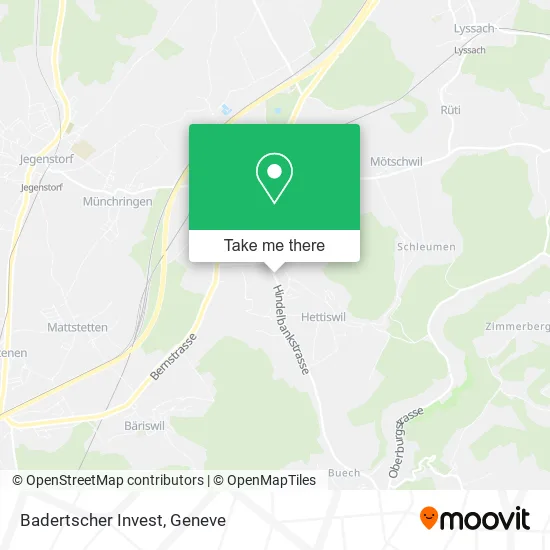 Badertscher Invest map