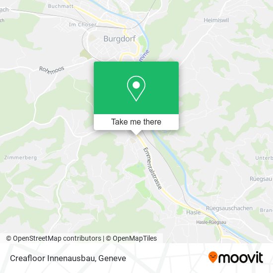 Creafloor Innenausbau map