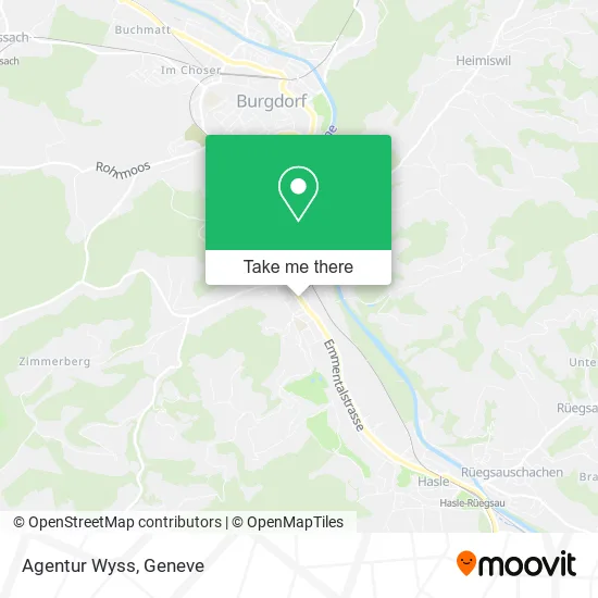 Agentur Wyss map