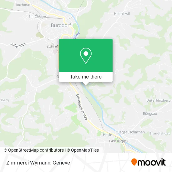 Zimmerei Wymann plan
