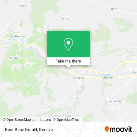 Beat Banz GmbH map