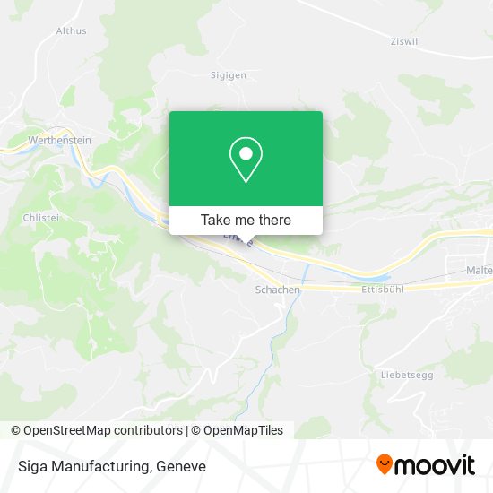 Siga Manufacturing map