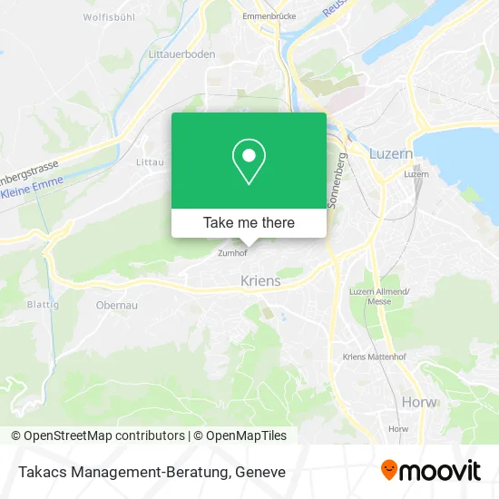 Takacs Management-Beratung map