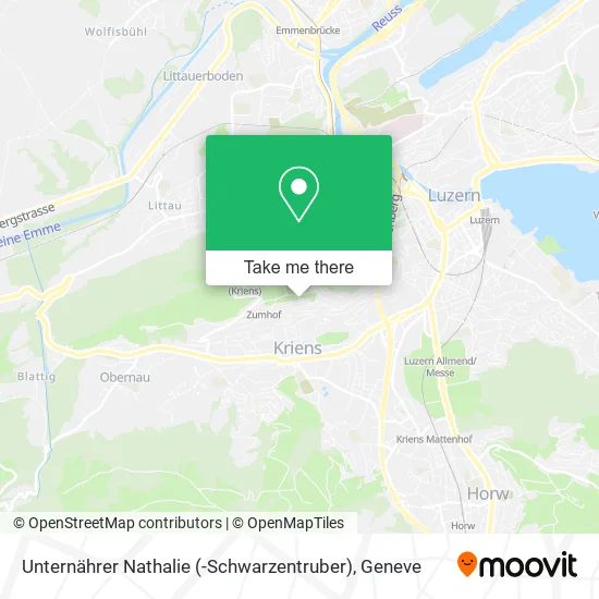 Unternährer Nathalie (-Schwarzentruber) map