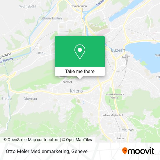 Otto Meier Medienmarketing map