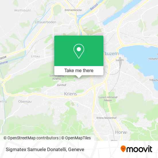 Sigmatex Samuele Donatelli map