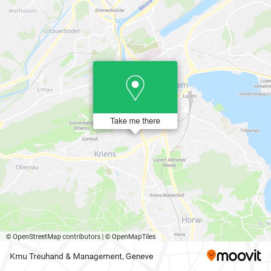 Kmu Treuhand & Management map