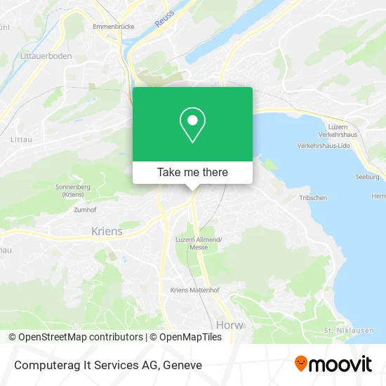 Computerag It Services AG map
