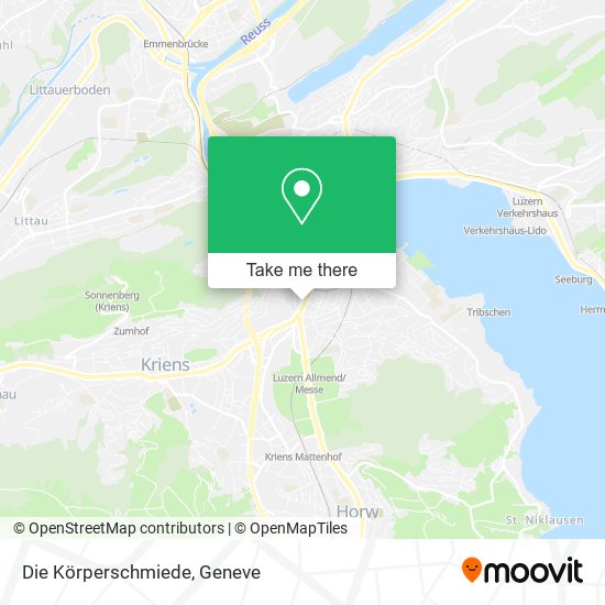 Die Körperschmiede map
