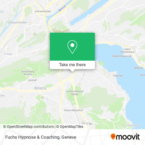 Fuchs Hypnose & Coaching map