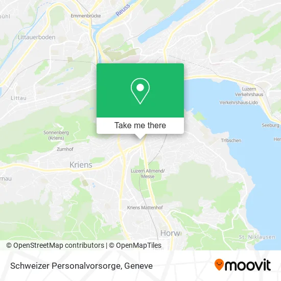Schweizer Personalvorsorge map