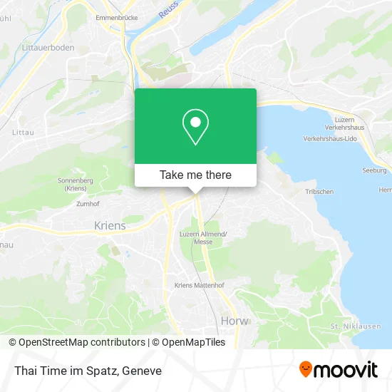 Thai Time im Spatz map