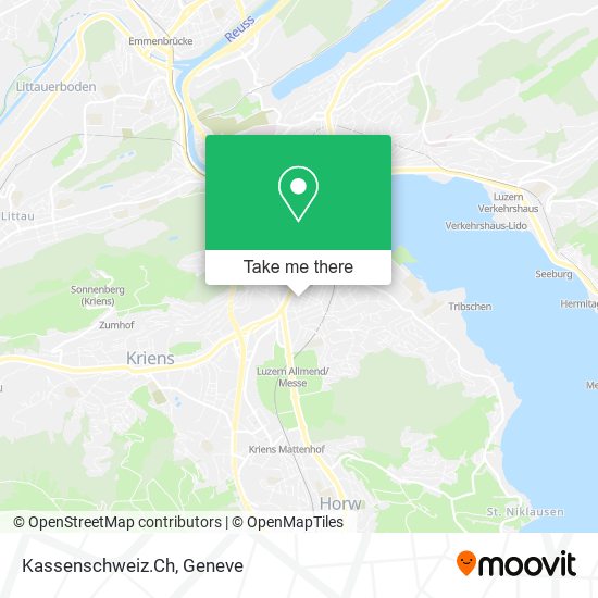 Kassenschweiz.Ch map