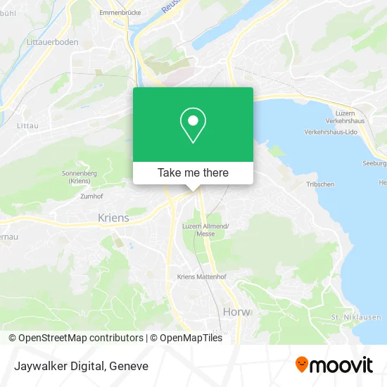 Jaywalker Digital map