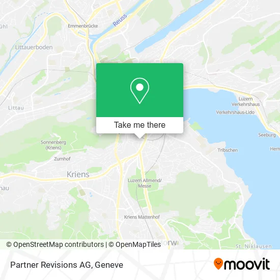 Partner Revisions AG map