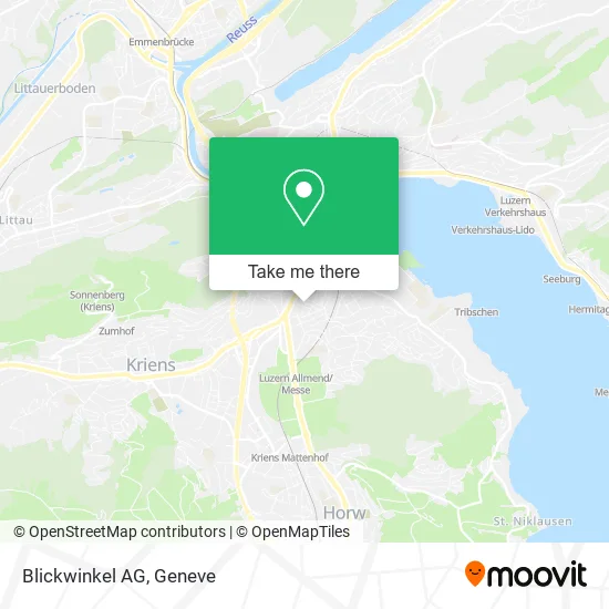 Blickwinkel AG map