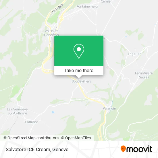 Salvatore ICE Cream map
