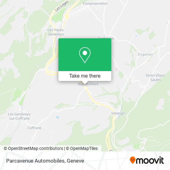 Parcavenue Automobiles map