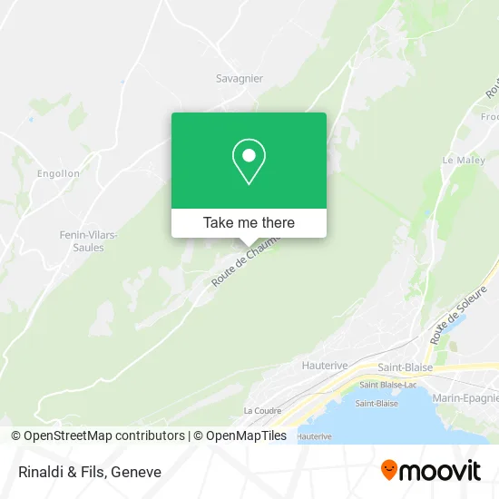 Rinaldi & Fils map