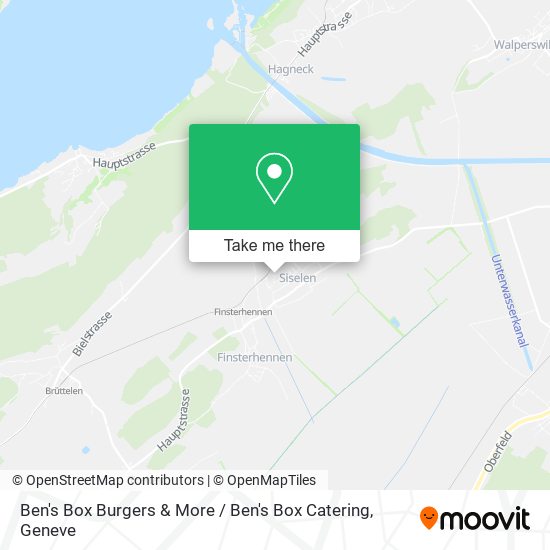 Ben's Box Burgers & More / Ben's Box Catering map
