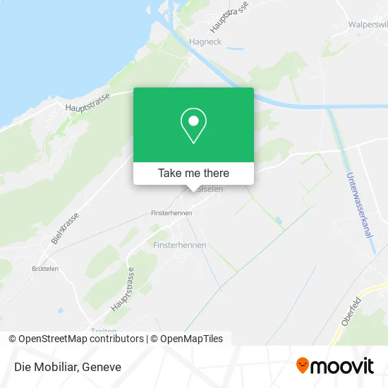 Die Mobiliar map