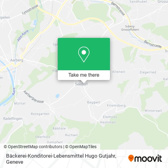 Bäckerei-Konditorei-Lebensmittel Hugo Gutjahr map