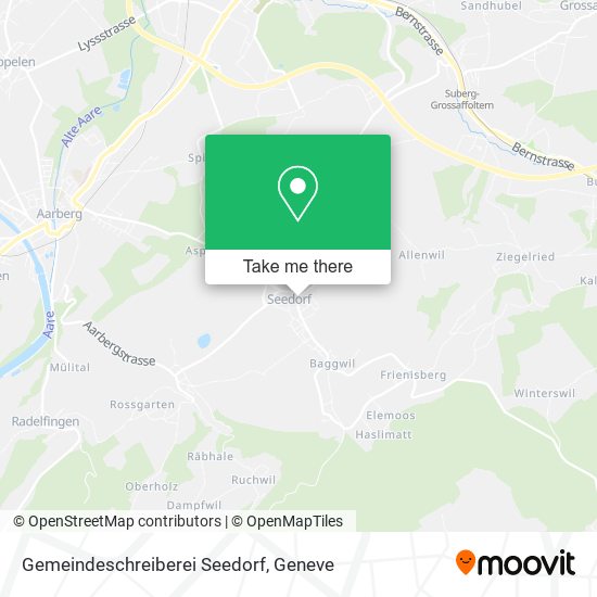 Gemeindeschreiberei Seedorf map