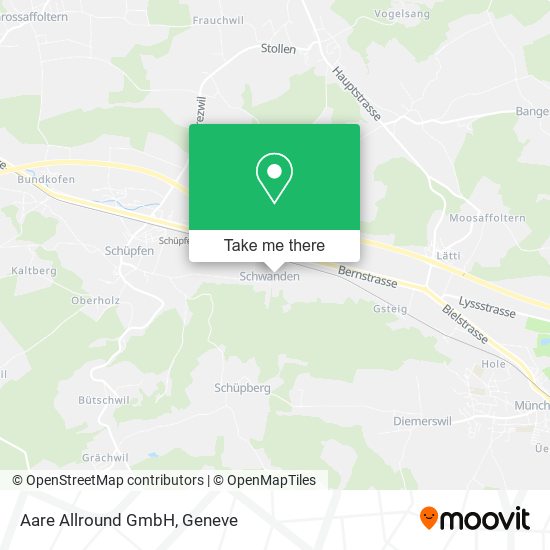 Aare Allround GmbH map