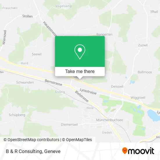 B & R Consulting map