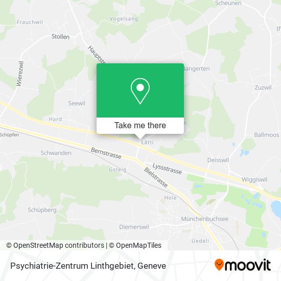 Psychiatrie-Zentrum Linthgebiet map