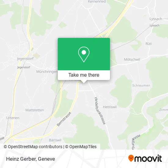 Heinz Gerber map