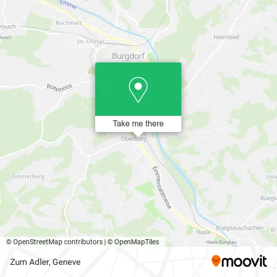 Zum Adler map