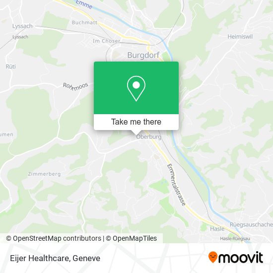 Eijer Healthcare map