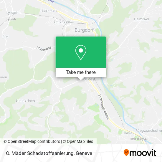 O. Mäder Schadstoffsanierung plan