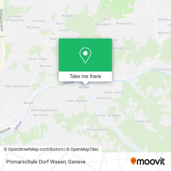 Primarschule Dorf Wasen map