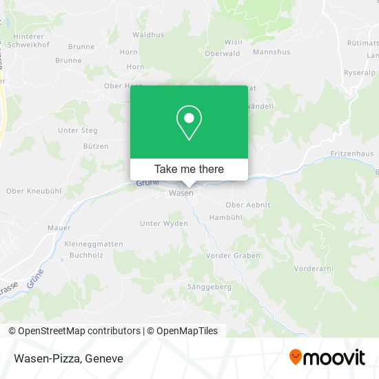 Wasen-Pizza map