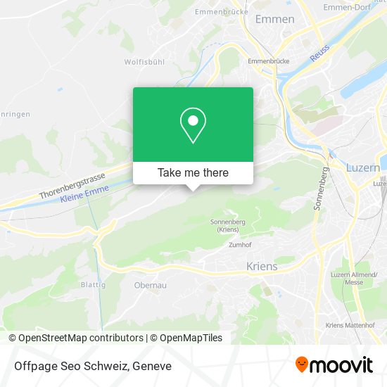 Offpage Seo Schweiz map