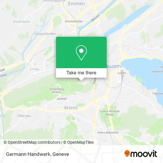 Germann Handwerk map