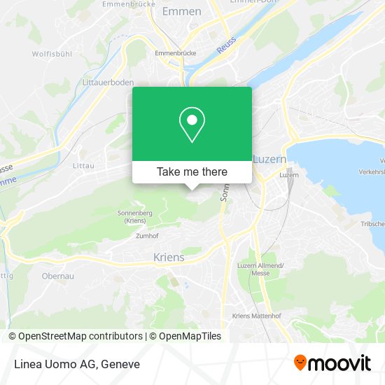 Linea Uomo AG map