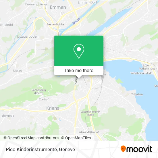 Pico Kinderinstrumente map