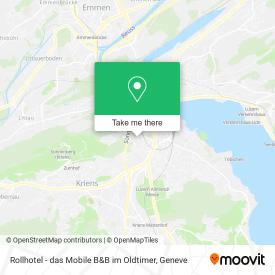 Rollhotel - das Mobile B&B im Oldtimer plan