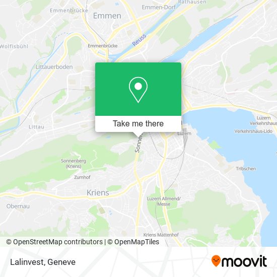 Lalinvest map