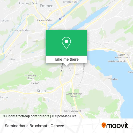 Seminarhaus Bruchmatt map