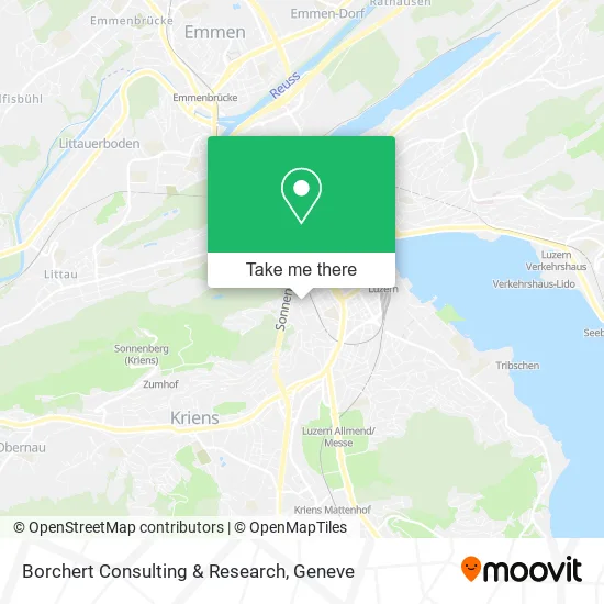 Borchert Consulting & Research map