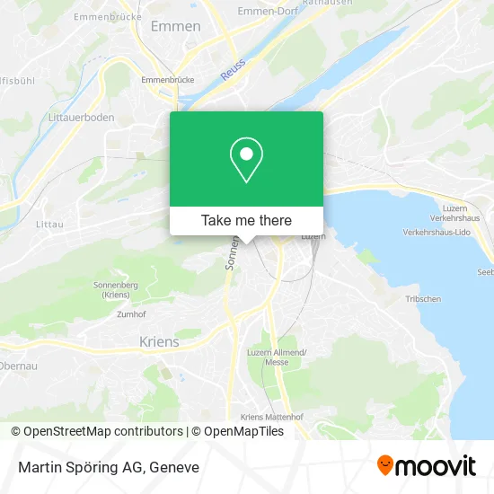 Martin Spöring AG map