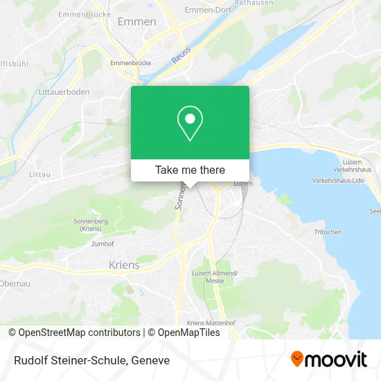 Rudolf Steiner-Schule map