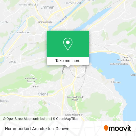 Hummburkart Architekten map